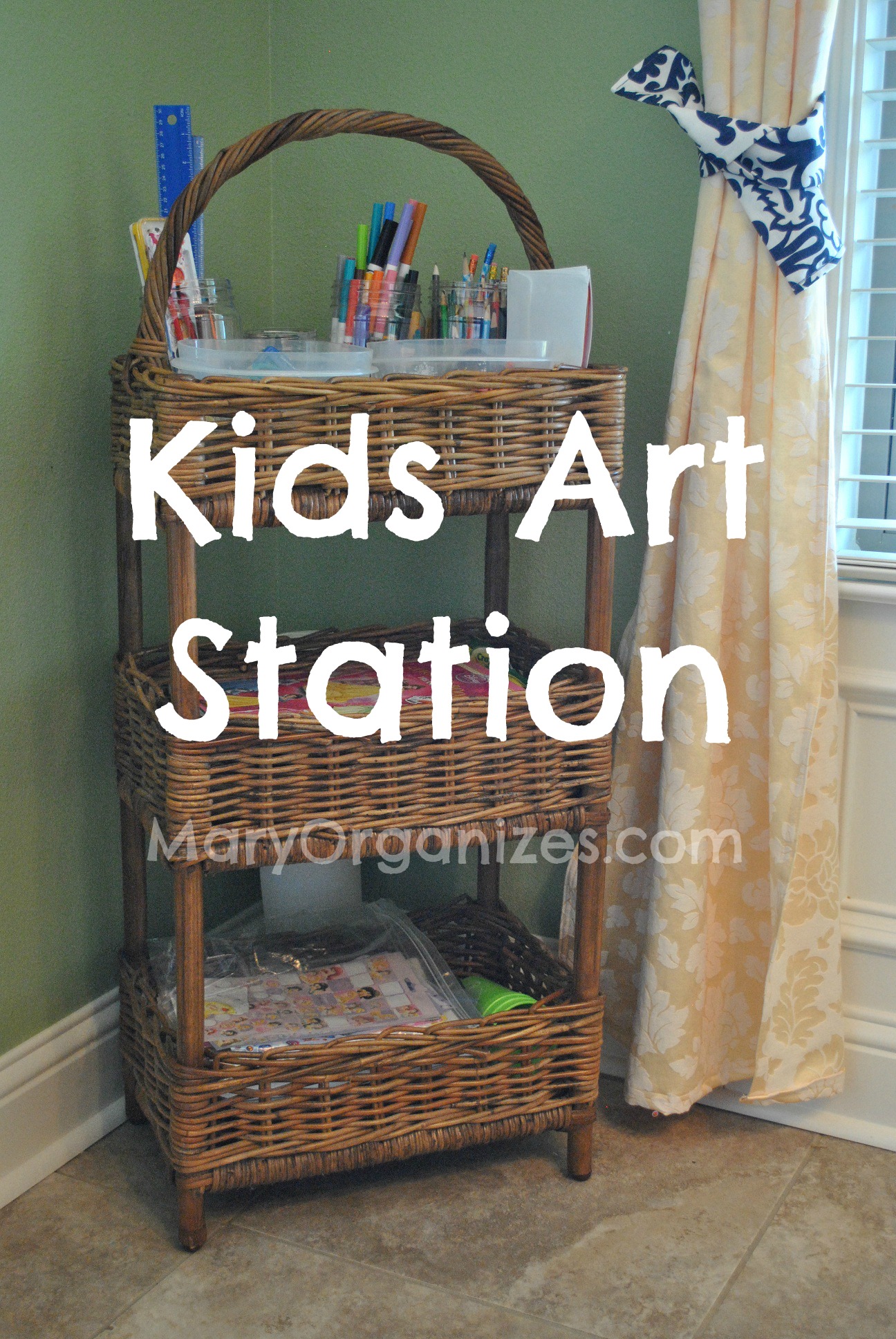 Child's Art Station 