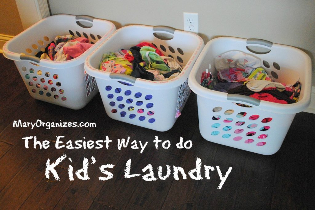 The Easiest Way to do Kids Laundry