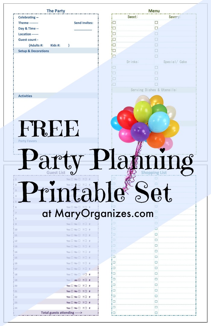 birthday party planner
