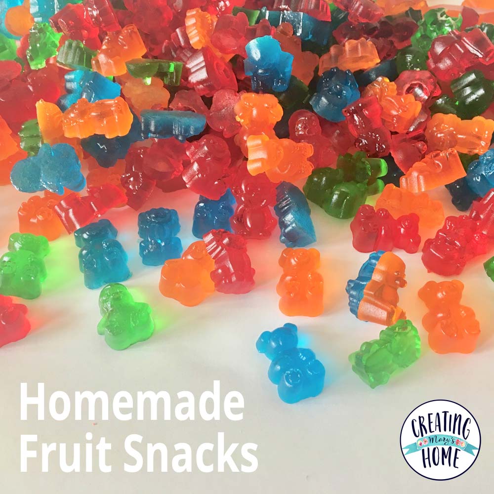Homemade Fruit Snacks - Completely Delicious