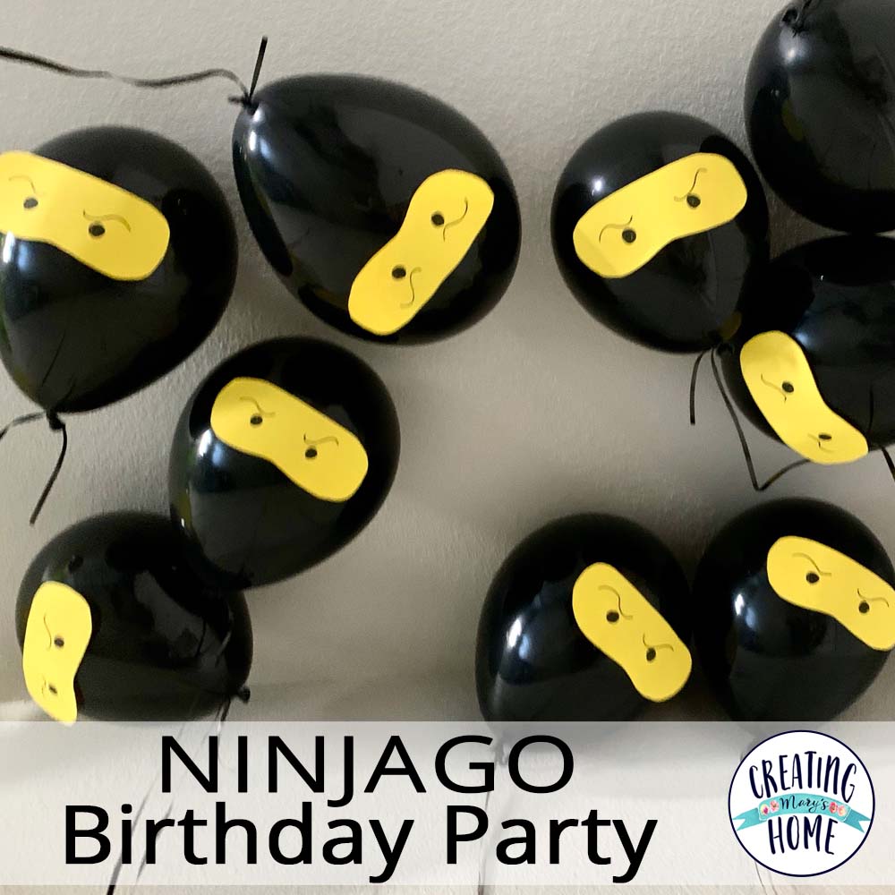 ninjago party decorations